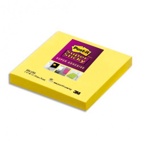 POS L/5BL STICKYNEON76X76MM 85363
