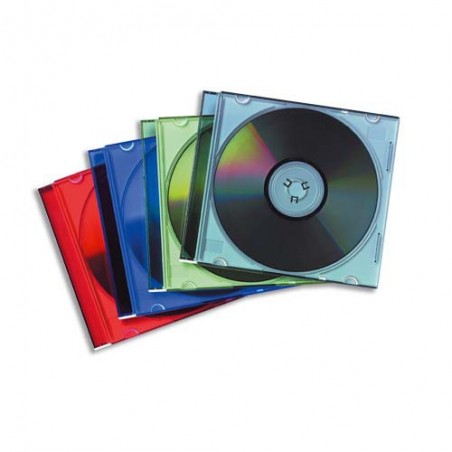 FEL L/25 BOITIERS CD SLIM ASS 98317
