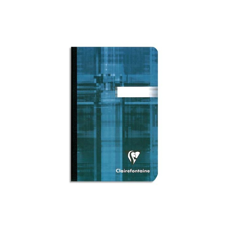 CLAIREFONTAINE Carnet reliure brochure 11x17 cm 192 pages petits carreaux  5x5 papier 90g