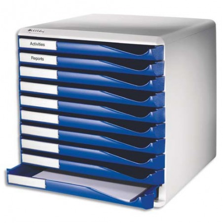 LEI MODUL LEITZ 10 TIR GRI/BLEU 52810035