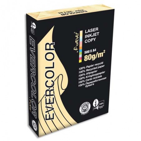 CLF R/500F EVERCOLOR 80G A4 IVOIRE 40259