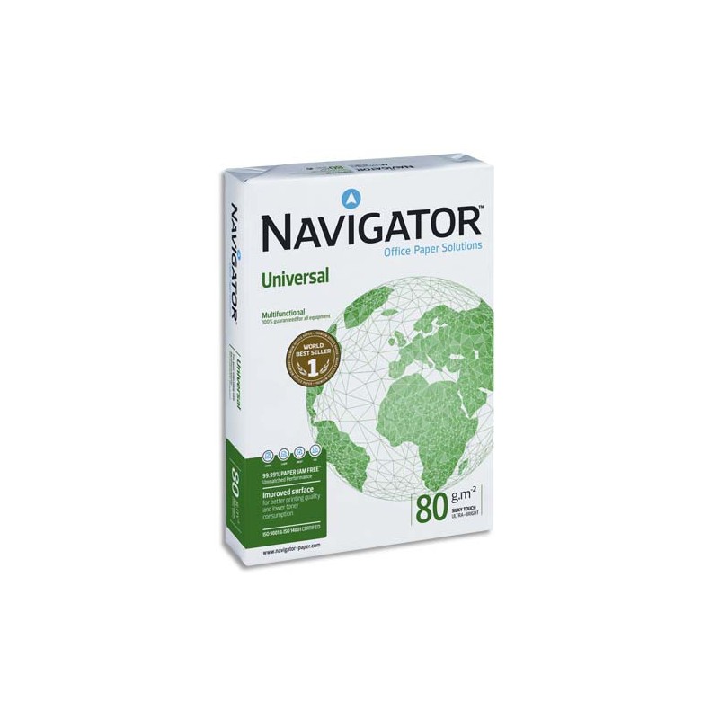 RAMETTE DE PAPIER BLANC Navigator - A4 - 100 G/M² - 500 Feuilles