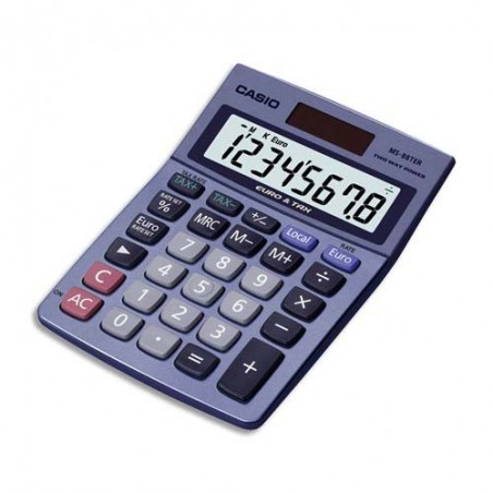 CAS CALCULATRICE BUREAU MS88TER II