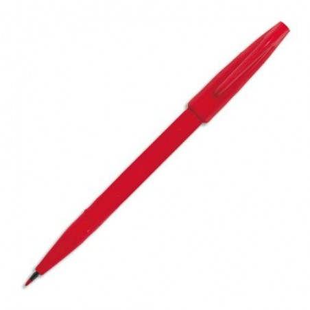 PEN STYLO FEUT SIGN PEN ROUGE S520-B