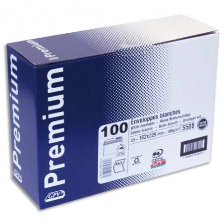 GPV B/100 ENV 100G 162X229 ADH 5508