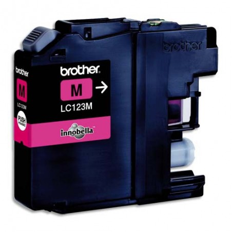 BRO CART JET ENCRE MAGENTA LC123M