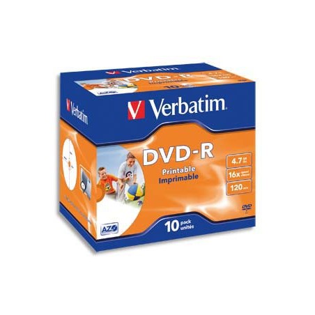 VET B/10 DVD-R IM 16X 4.7GO 120M 43521
