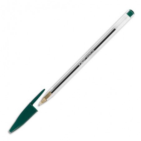 BIC Stylo à bille Cristal - Encre Vert (Ecriture) 8373629