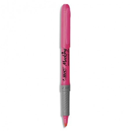 BIC SURLIGNEUR GRIP ROSE 811934