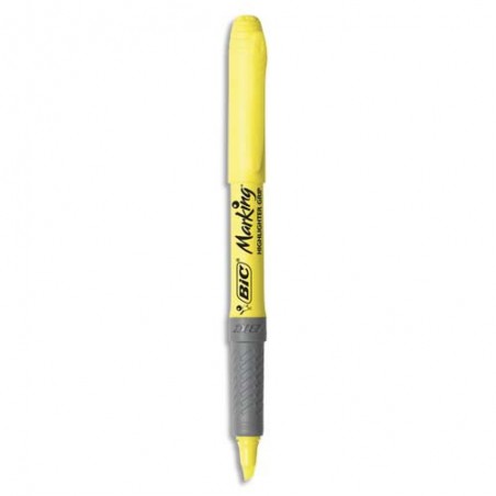 BIC SURLIGNEUR GRIP JAUNE 811935