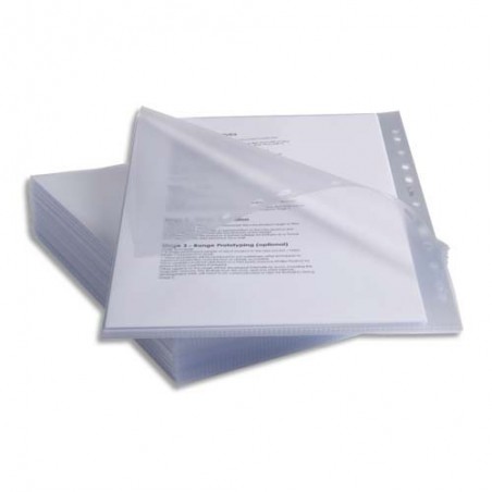 REX P/25 POCH PERF ANTIGLISSE A4 2102180