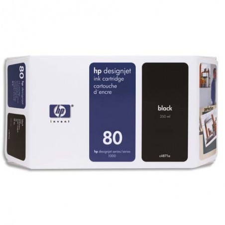 HWP CART JET ENCRE NO 80 NOIR C4871A