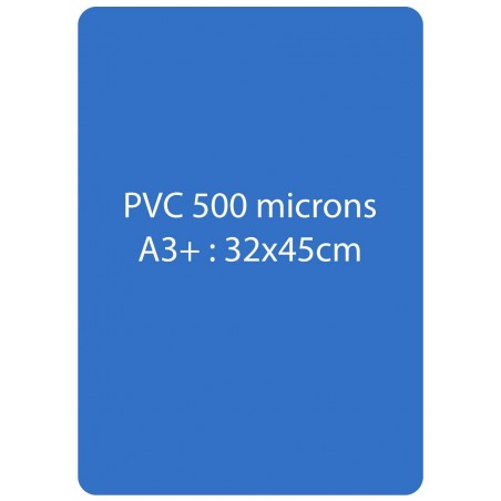 Set de table SRA3 (A3+) en PVC 500 microns