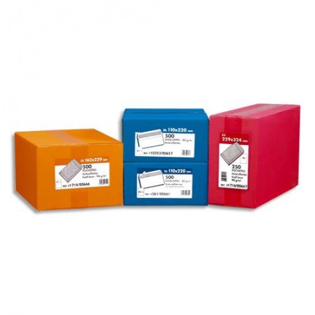1ER B/500 POCH 90G C5 KRAFT AUTOCOL