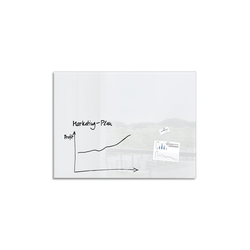 SIL TABL VERRE ARTV L120XH90 BLC GL211 SIL TABL VERRE ARTV L120XH90 BLC GL211