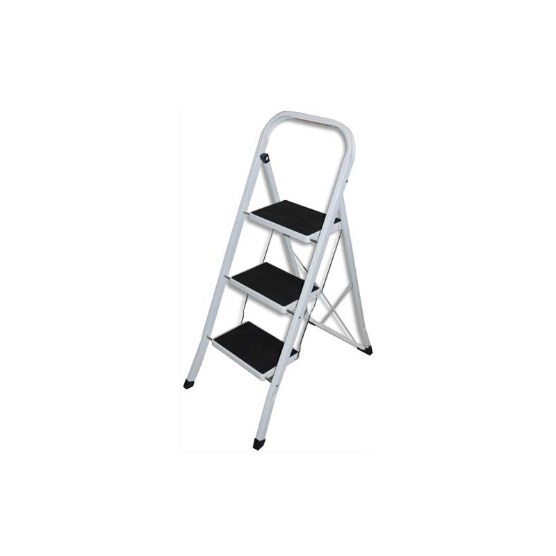 SAF ESCABEAU 3 MARCHES BLC/N BES730073 SAF ESCABEAU 3 MARCHES BLC/N BES730073