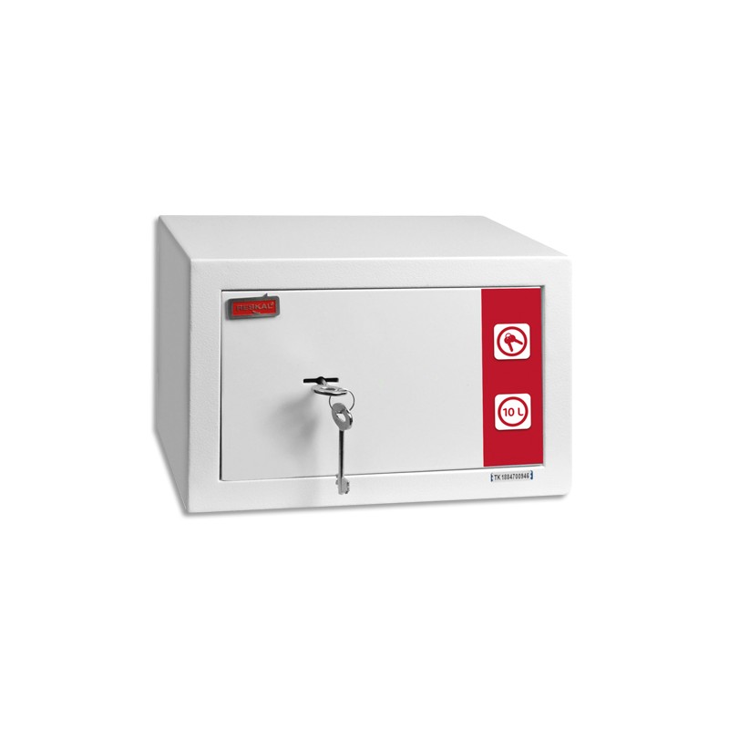 RSK COFFRE FORT SM1 CLE 9.9L BLC FA62740 RSK COFFRE FORT SM1 CLE 9.9L BLC FA62740