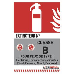 LFX PANNEAU CLAS FEU B CLASSEBCO2