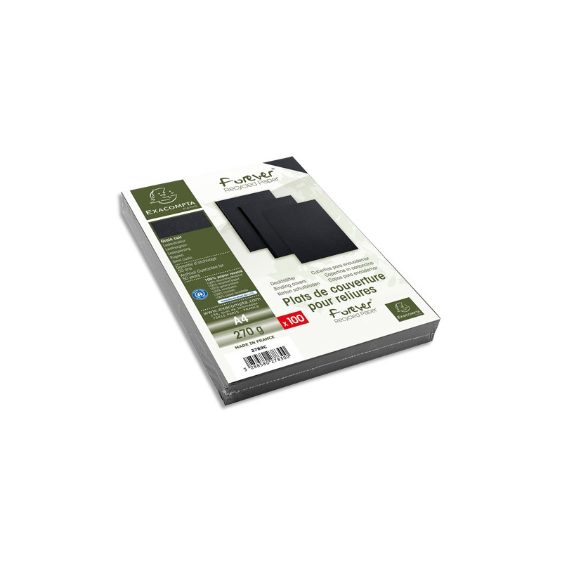 EXA B/100 PLAT COUV 270G A4 NOIR 2783C EXA B/100 PLAT COUV 270G A4 NOIR 2783C