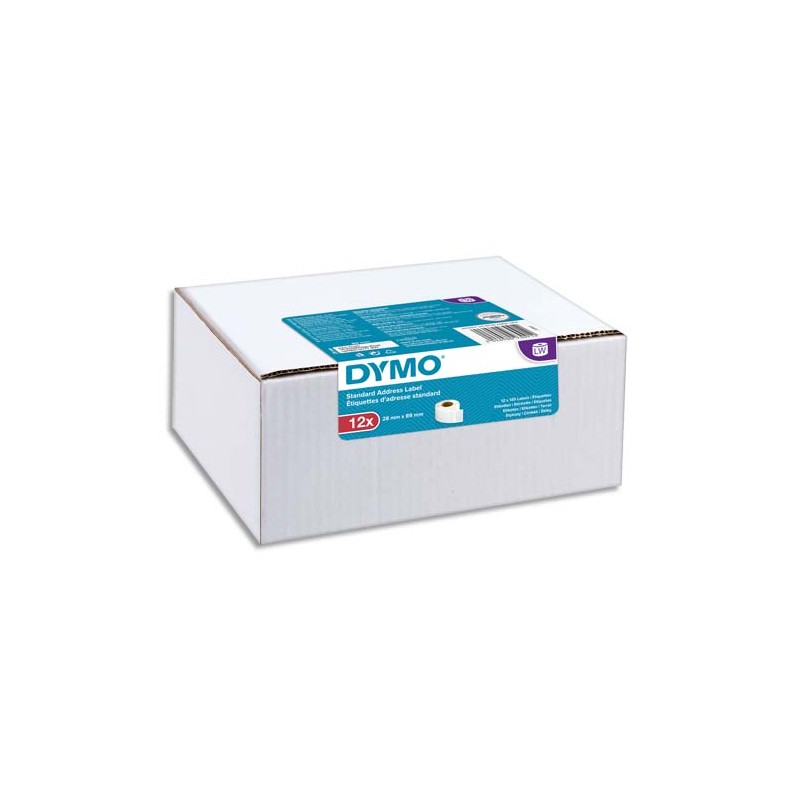 DYM P/12 ETIQ LW STD ADR 28X89MM 2093091 DYM P/12 ETIQ LW STD ADR 28X89MM 2093091