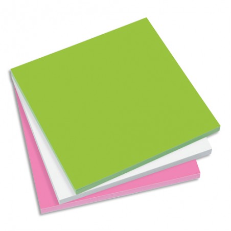 SIL BLOC/3X100 NOTES 10X10 ASS S573599