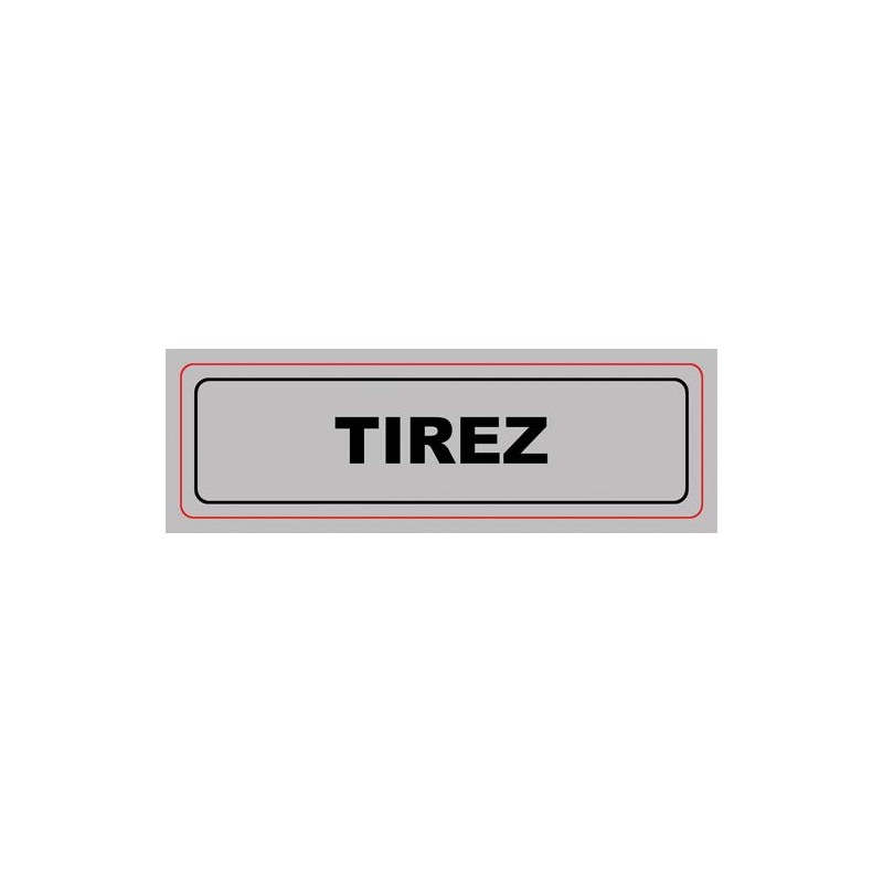 VIS PLAQUE SIGNALQ TIREZ S28 VIS PLAQUE SIGNALQ TIREZ S28
