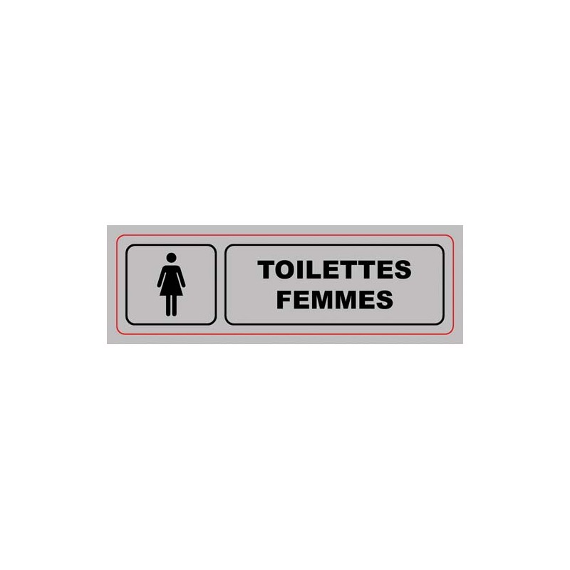 VIS PLAQUE SIGNALQ TOILETTES FEMMES S33 VIS PLAQUE SIGNALQ TOILETTES FEMMES S33