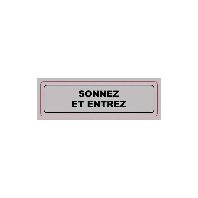 VIS PLAQUE SIGNALQ SONNEZ ENTREZ S11 VIS PLAQUE SIGNALQ SONNEZ ENTREZ S11
