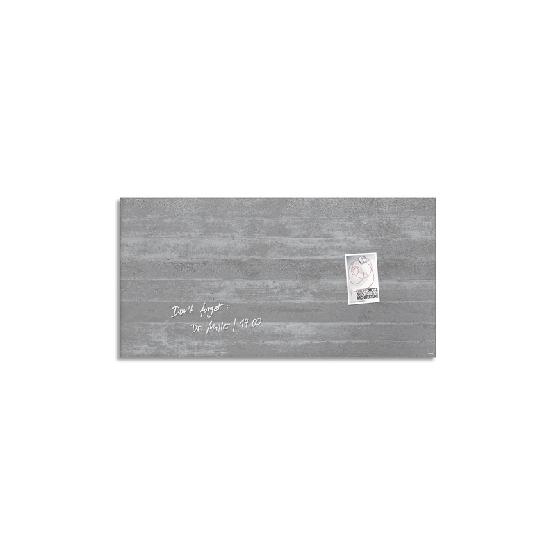 SIL TABL VERRE ARTV L91XH46 BETON GL148 SIL TABL VERRE ARTV L91XH46 BETON GL148
