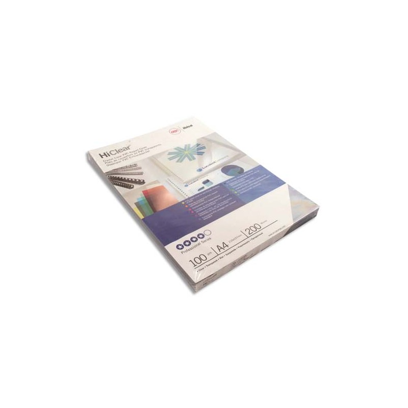 GBC B/100 COUV TRANSP 200m INC CE012080E