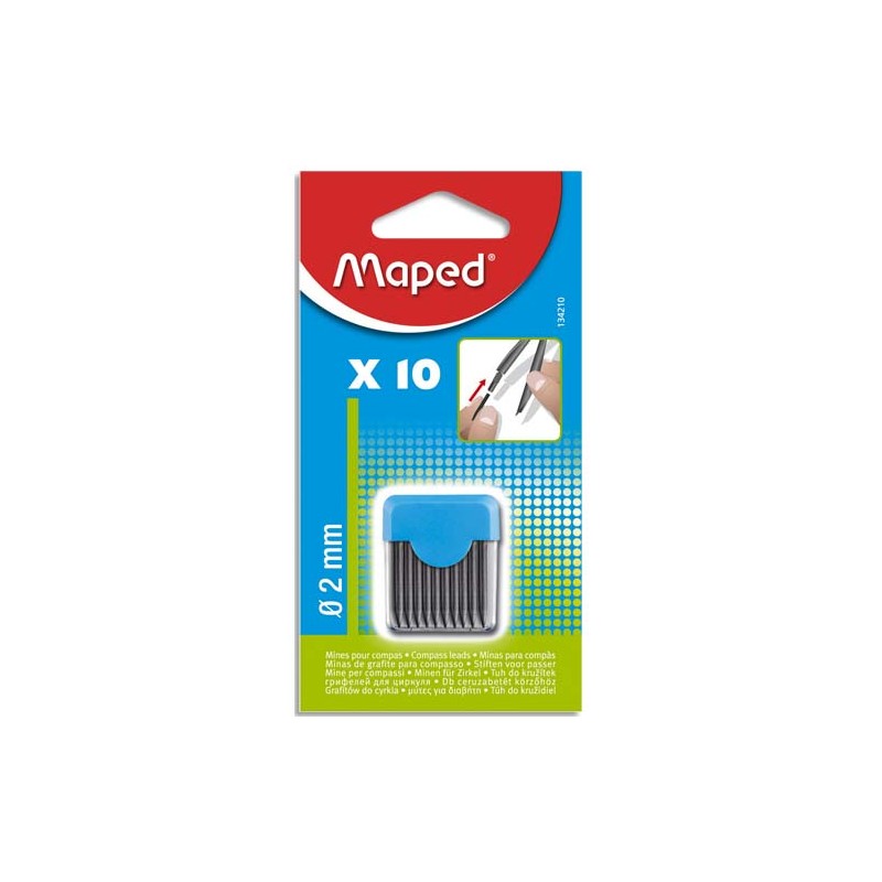 MAE BLISTER ETUI MINES 2MM 134210 MAE BLISTER ETUI MINES 2MM 134210