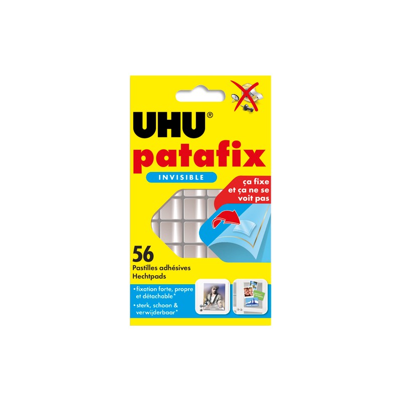 UHU E/56 PATAFIX TRSP 37280