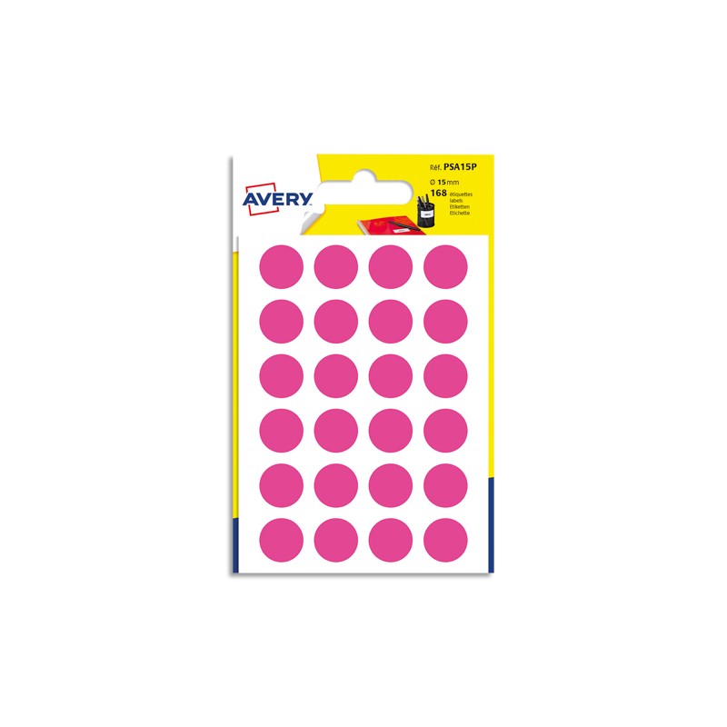 AVE S/168 PASTILLES D15MM ROSE PSA15P