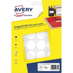 AVE S/384 PASTILLES D30MM BLC PET30W