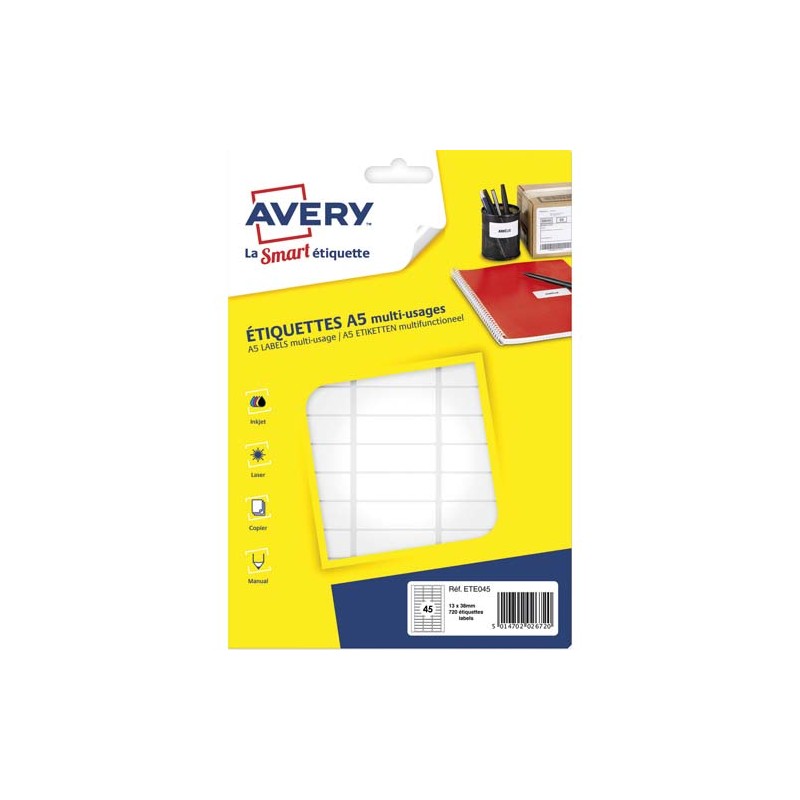 AVE S/720 ETIQ MULTI A5 12.8X38 ETE045