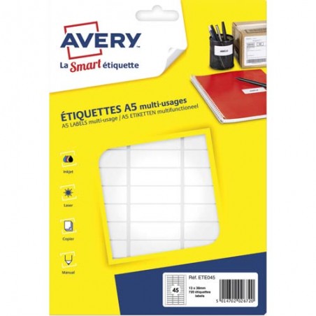 AVE S/720 ETIQ MULTI A5 12.8X38 ETE045