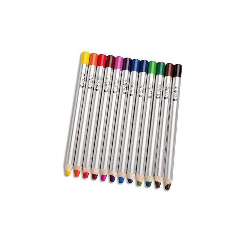 OCO B/12 CRAYONS OCOLOR ASS 1044