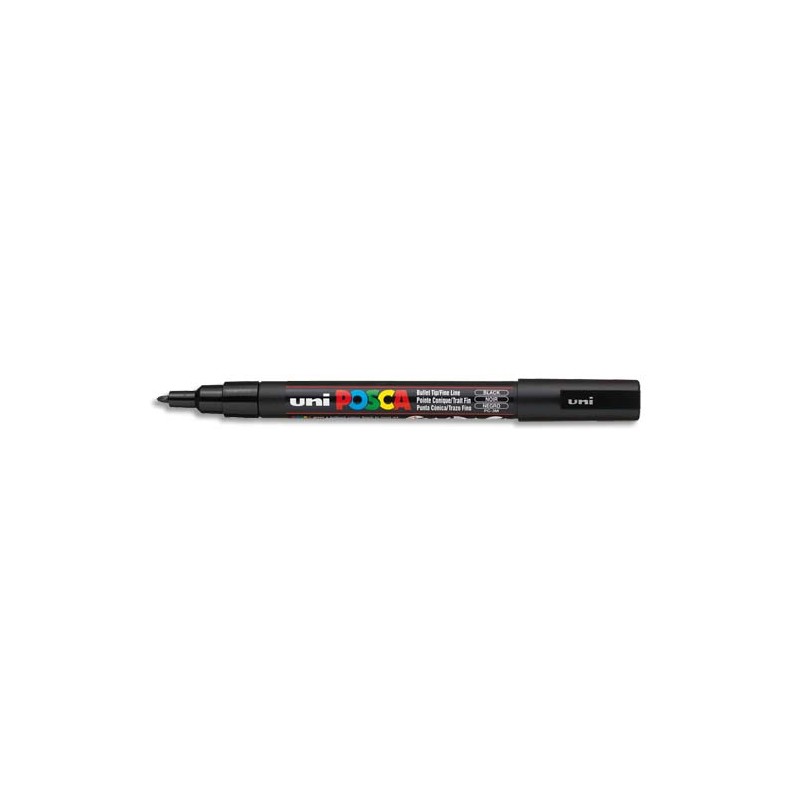 UNI MARQ POSCA PTE FINE NOIR PC3M N