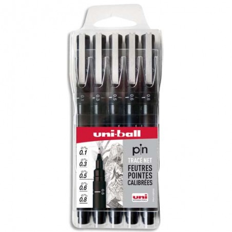 UNI P/5 FEUTRES PIN PTE N PIN/5 ASP002