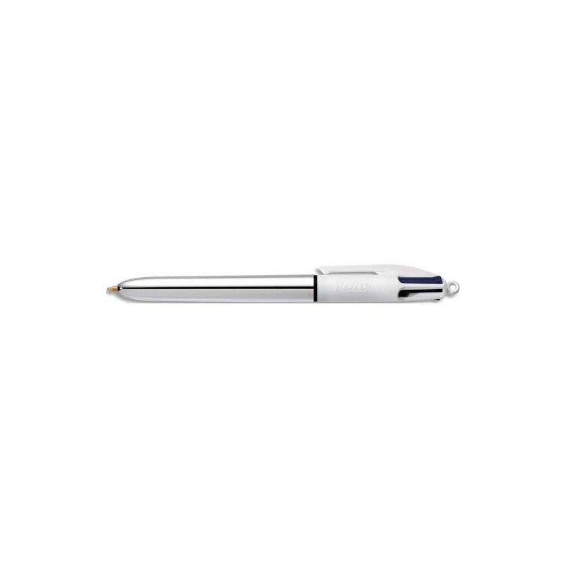 BIC BILLE 4COUL SHINE ARGENTE 919380 BIC BILLE 4COUL SHINE ARGENTE 919380