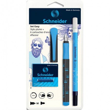 SCD SET PLUME EASY BLEU +5 CART 74393