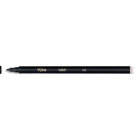 BIC STYLO FEUTRE VISA MOY NOIR 8290211
