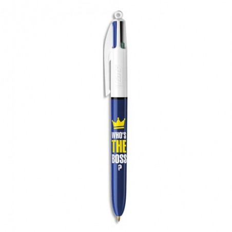 BIC BILLE 4COUL MESSAGE BOSS 992563