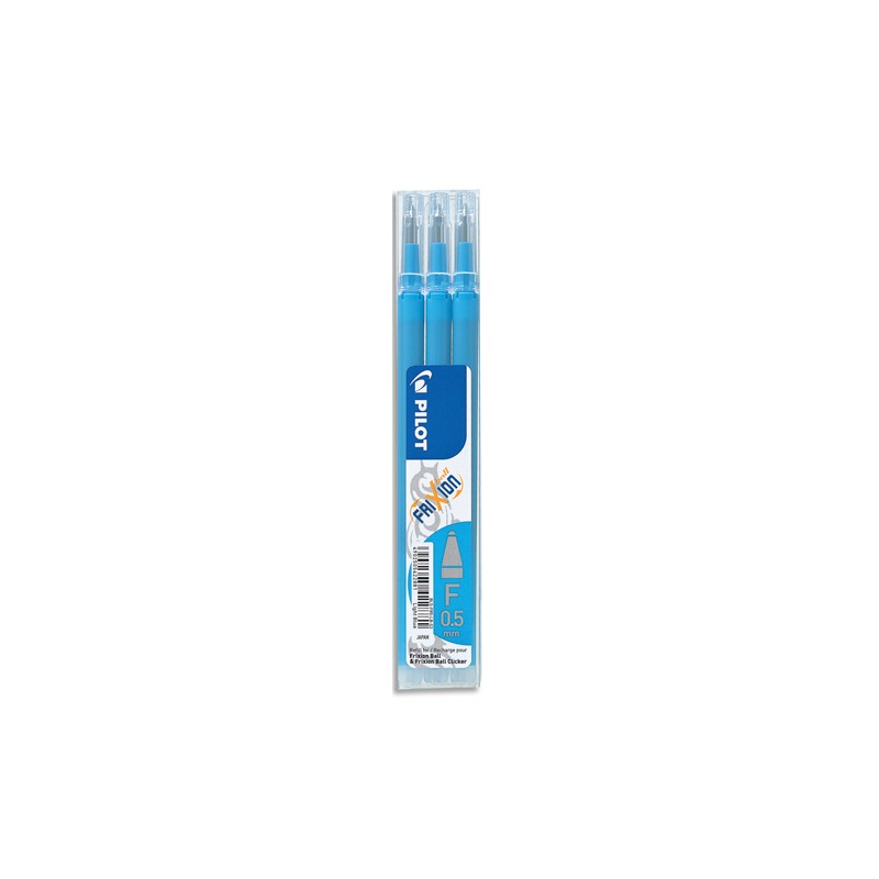 PIL SET/3 RECH FRIXION 0.5 TURQ 422881