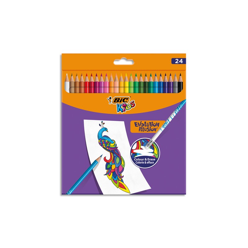 BIC PC/24 CRAY COUL EVOLILLUS ASS 987869 BIC PC/24 CRAY COUL EVOLILLUS ASS 987869