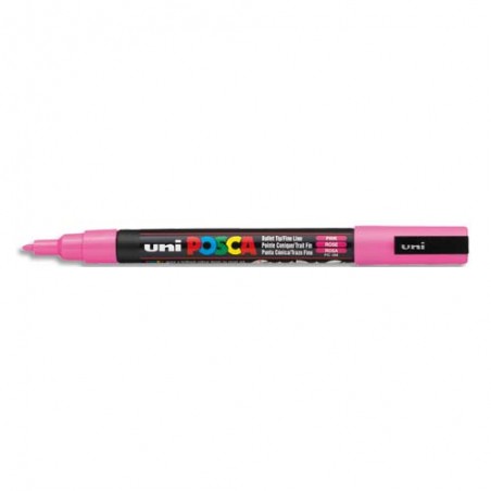 UNI MARQ POSCA PTE FINE ROSE PC3M RE