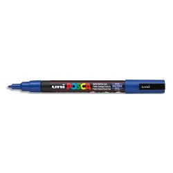 UNI MARQ POSCA PTE FINE F BLEU PC3M BF