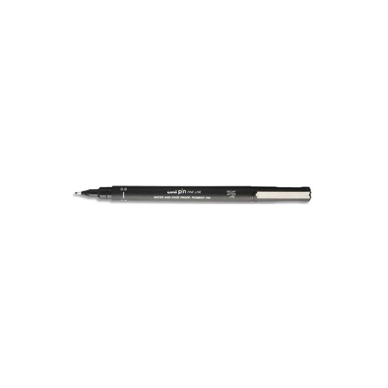 UNI FEUTRE POINTE 0.8MM NOIR 08200 N UNI FEUTRE POINTE 0.8MM NOIR 08200 N