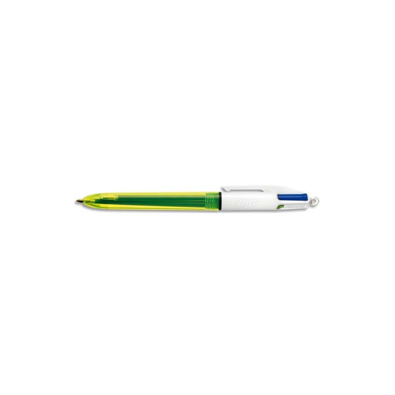 BIC STYLO BILLE 4 COULEURS NEON 933948