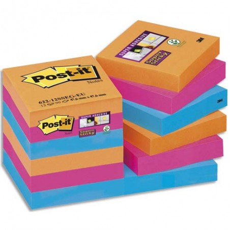 POS L/12 BL STICKY BGK 47.6X47MM BP832